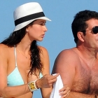 Simon Cowell with Lauren Silverman