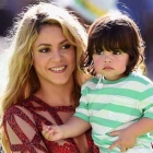 Shakira and son Milan