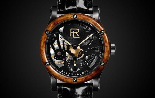 Skeleton Automotive Watch by Ralph Lauren