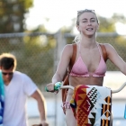 Julianne Hough Riding Her Bike Bikini