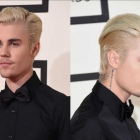  Justin Bieber’s Sleek Combover GRAMMY’s Look