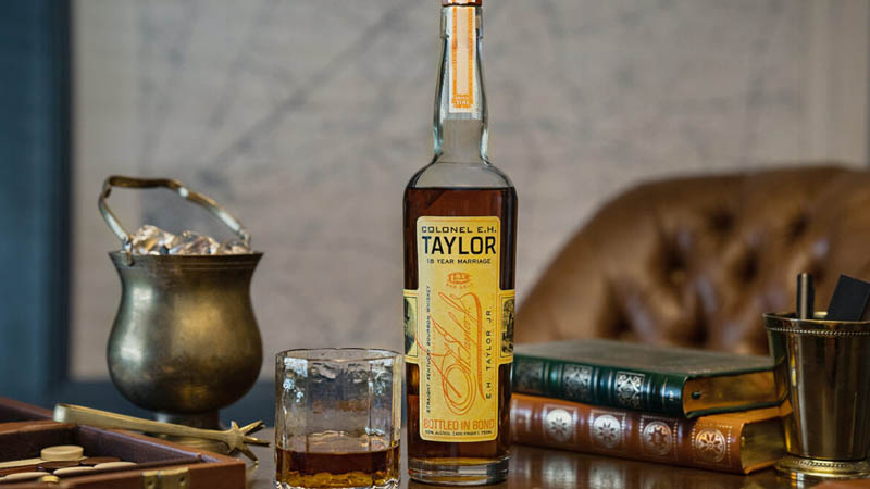  COLONEL E.H. TAYLOR DROPS 18-YEAR BOTTLED-IN-BOND BOURBON BLEND