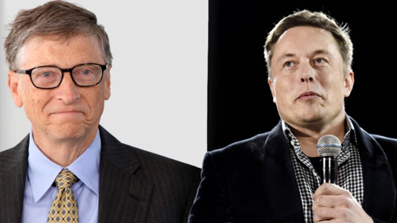 elon musk vs bill gates