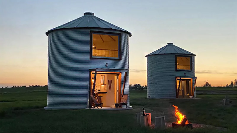  Unique Rustic Clark Farm Silos in Montana