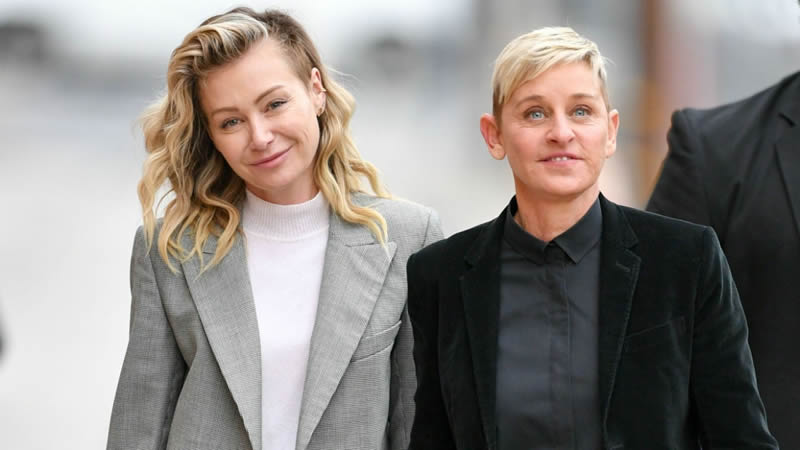  Ellen DeGeneres and Portia de Rossi Celebrate 20 Years Together After Moving to England