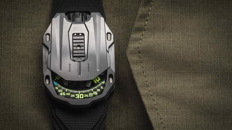  The Newest Black Titanium Watch from Urwerk – UR-112 Aggregat