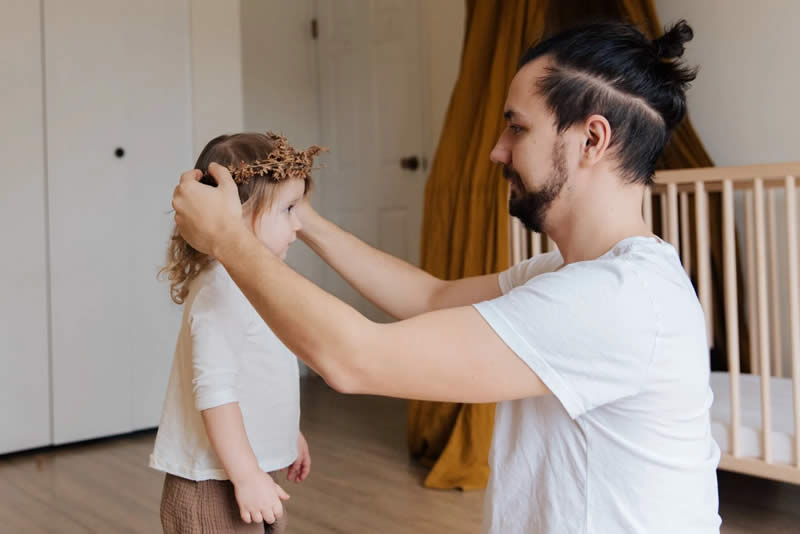 father and daughter