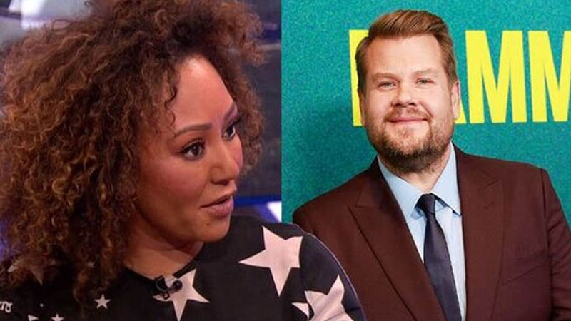 Mel B and James Corden