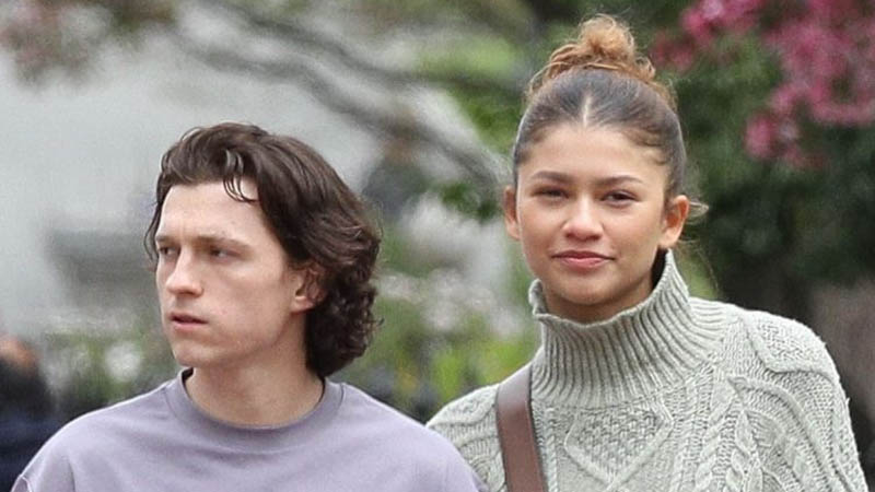 Tom Holland with Zendaya