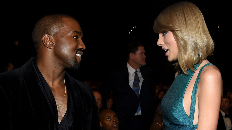 Taylor Swift and Kanye West