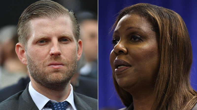  Letitia James and Eric Trump Locked in Legal Showdown Over Half-Billion-Dollar Bond Requirement