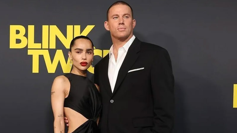 Channing Tatum and Zoë Kravitz