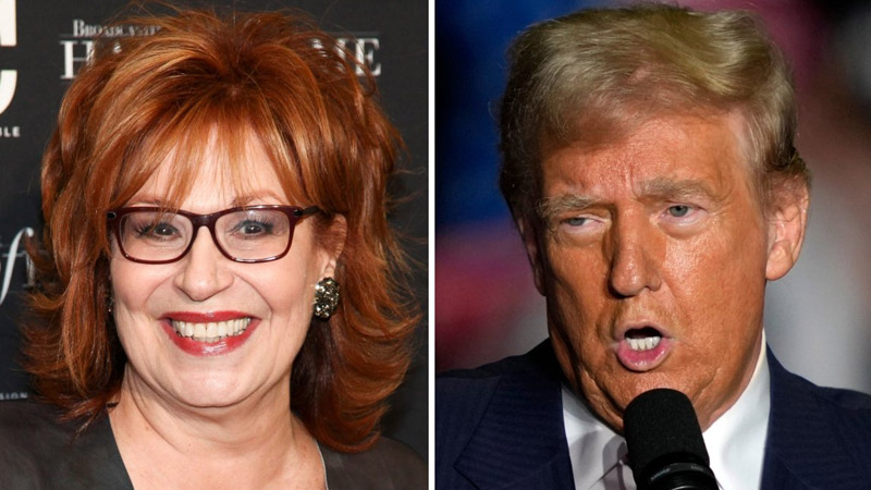 Joy Behar and trump