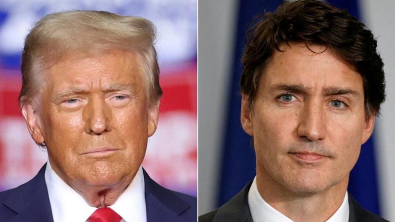  Trump Tells Trudeau: ‘If You Can’t Deal with Tariffs, Maybe You Should Become the 51st State’